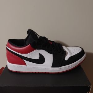 Jordan 1 Low Black Toe